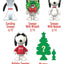 Peanuts Mini Figures Snoopy Holiday Blind Box 10 cm (12) - Super7