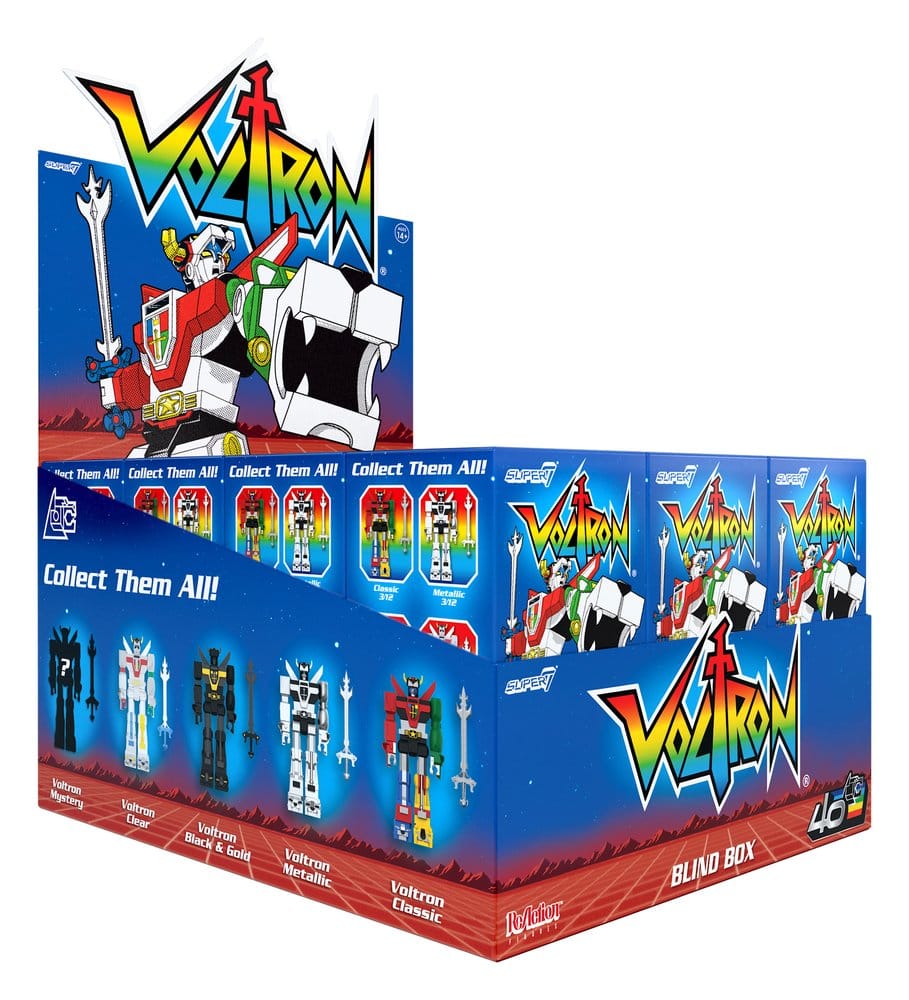 Voltron Mini Figures Blind Box 10 cm (12) - Super7