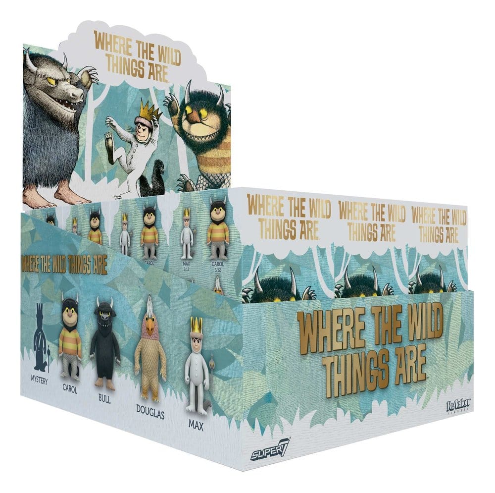 Where The Wild Things Are Action Figure Blind Box Wave 1 Display (12) - Super7