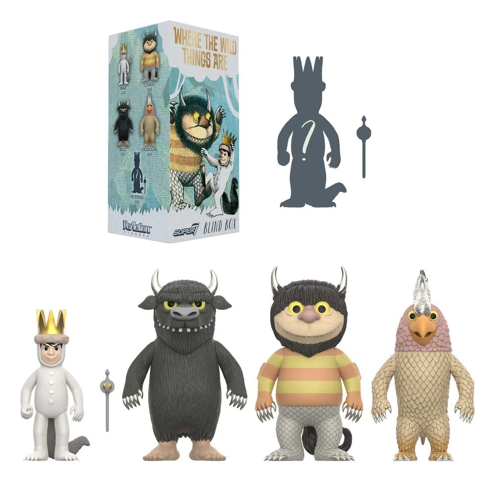 Where The Wild Things Are Action Figure Blind Box Wave 1 Display (12) - Super7