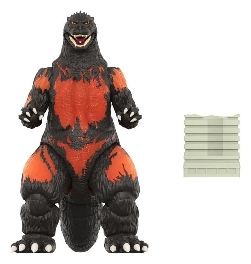 Action Figure Burning Godzilla '95 Super Kaiju Godzilla Super7