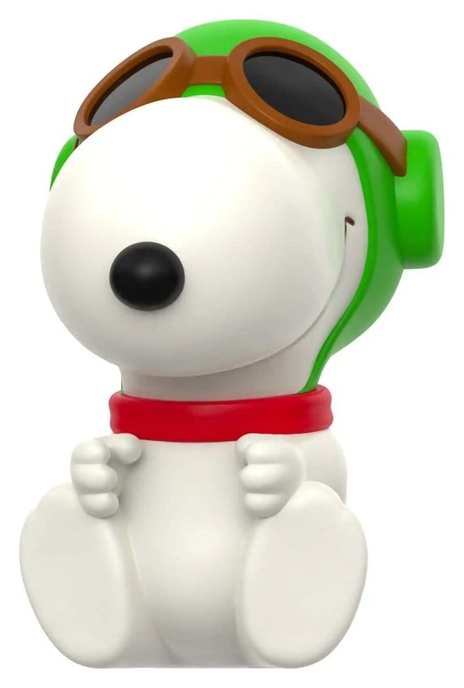Snoopy Flying Ace Cappello Verde Mini Figure Vintage Peanuts Fun! Fun! Super7