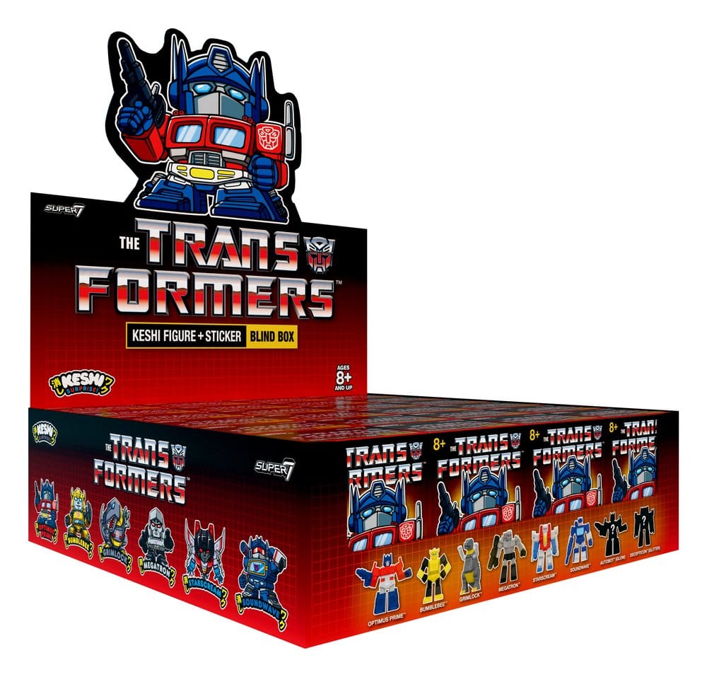 Transformers Keshi Mini Figures Blind Box Assortment (24) - Super7