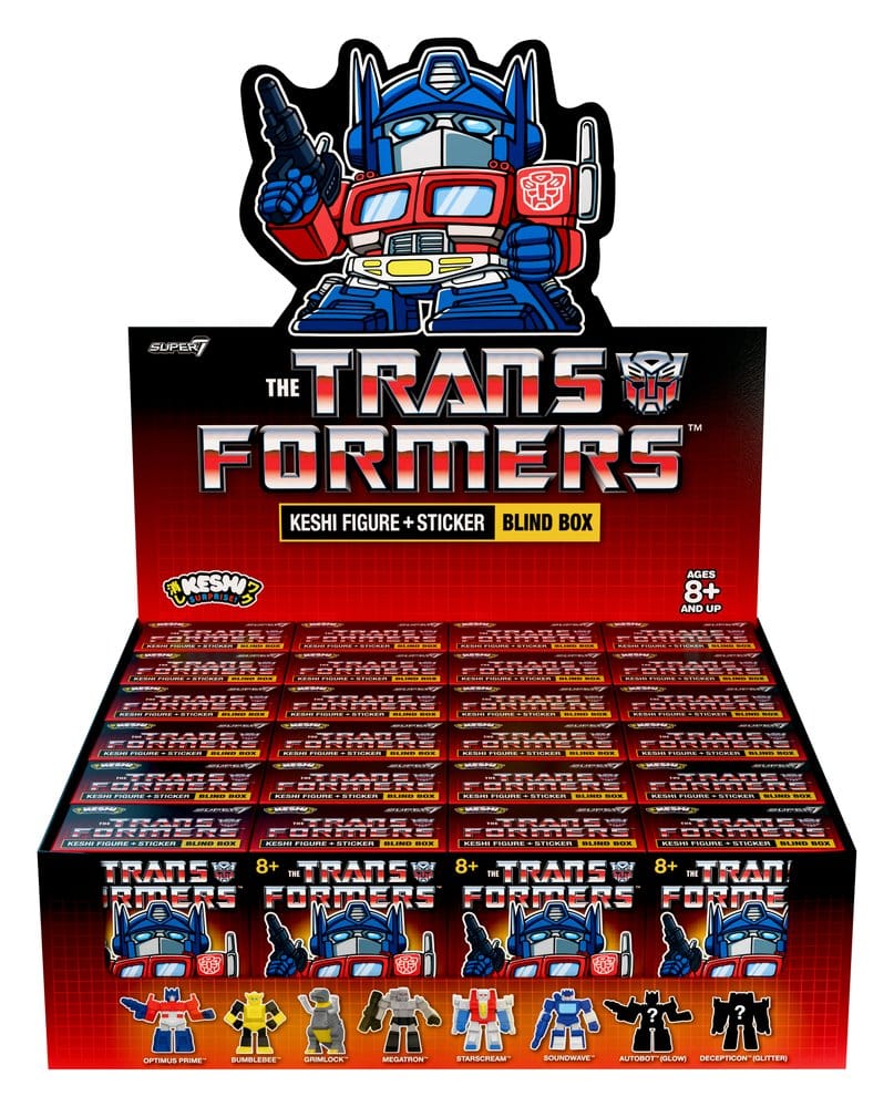 Transformers Keshi Mini Figures Blind Box Assortment (24) - Super7