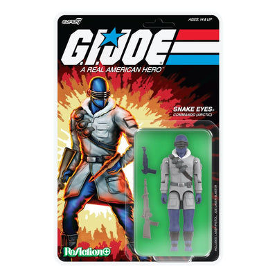 GI Joe (Movie) ReAction+ Action Figure Wave 5 Arctic Snake Eyes 10 cm - Super7