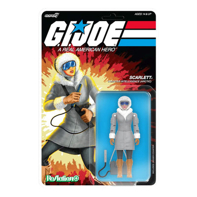 GI Joe ReAction+ Action Figure Wave 06 Arctic Scarlett 10 cm - Super7