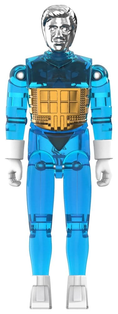 Micronauts ReAction+ Time Traveler (Translucent Blue) Action Figure 10 cm - Super7