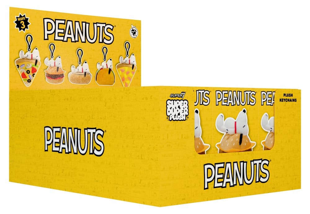 Peanuts Super Duper Plush Figures Wave 03 Blind Box Display (12) - Super7