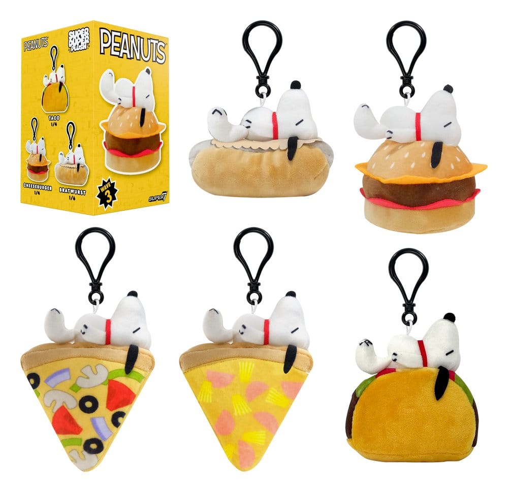 Peanuts Super Duper Plush Figures Wave 03 Blind Box Display (12) - Super7