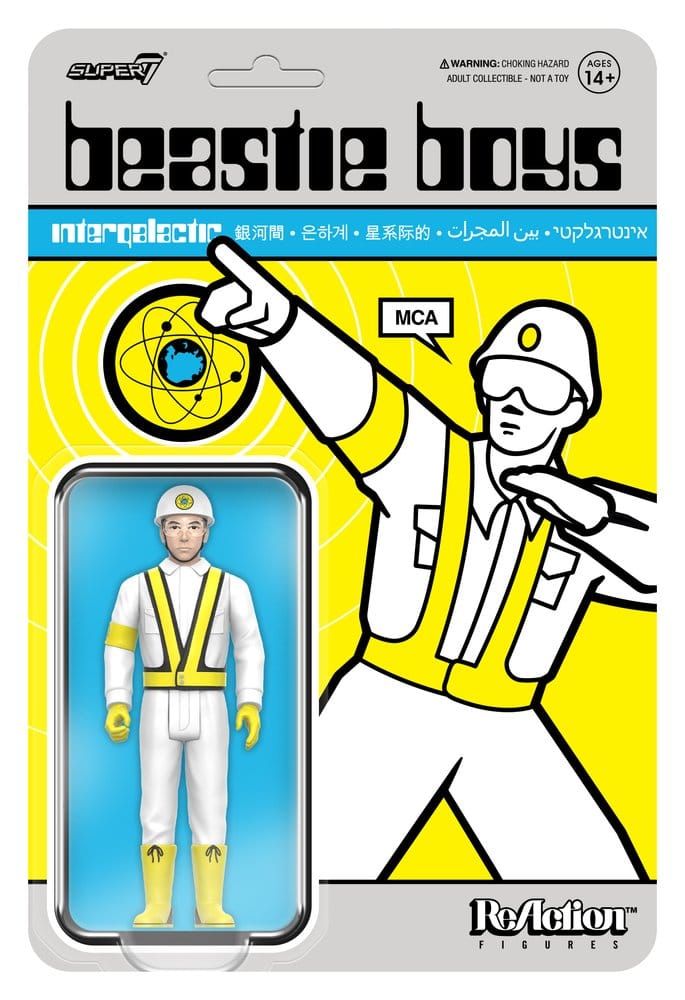 Action Figure Beastie Boys ReAction Wave 04 MCA (Intergalactic Crossing Guard) - Super7