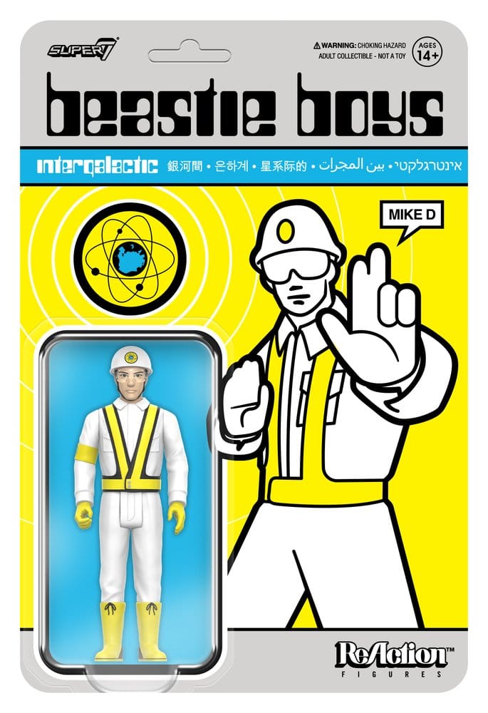 Action Figure Beastie Boys Mike D (Intergalactic Crossing Guard) ReAction Series Super7