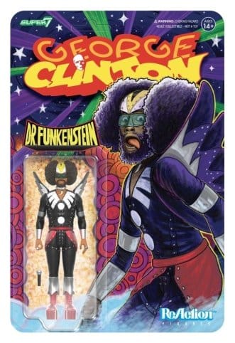 Action Figure ReAction Wave 01 George Clinton Dr. Funkenstein Super7
