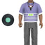 De La Soul Vincent "Maseo" Mason Action Figure ReAction Wave 01 Super7