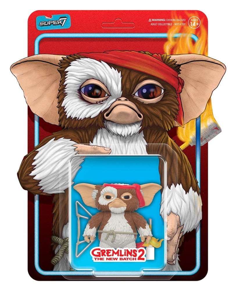 Gremlins ReAction Action Figure Gizmo (Battle Ready Character Card) 23 cm - Super7
