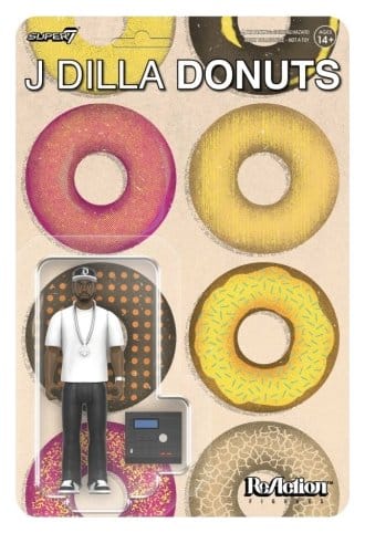 Action Figure J Dilla ReAction Wave 02 J Dilla Donuts Super7
