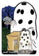 Action Figure Peanuts Charlie Brown Ghost Sheet ReAction Super7