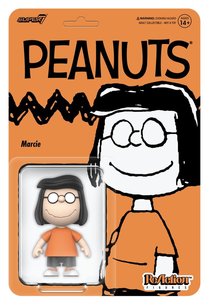 Peanuts Marcie Action Figure Super7 ReAction Wave 09