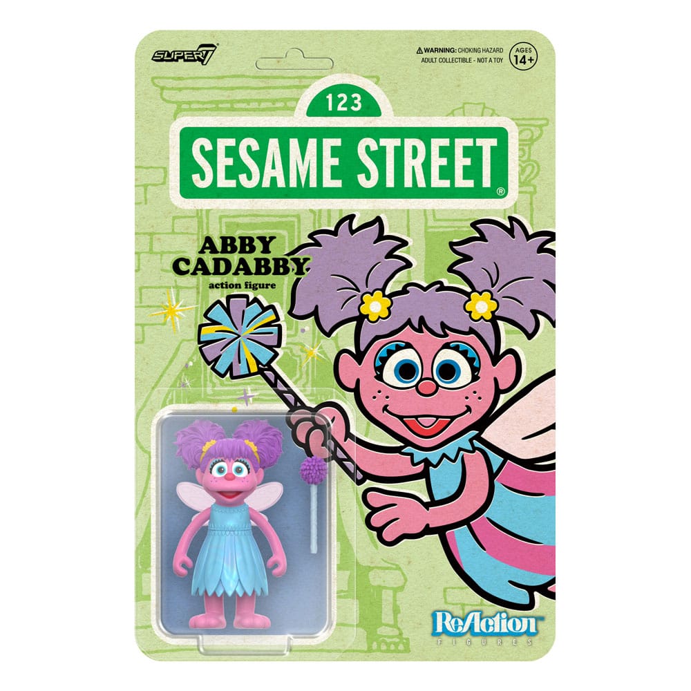 Sesame Street ReAction Action Figure Wave 05 Abby Cadabby 10 cm - Super7