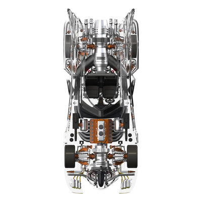 Batmobile 1989 Clear Super Cyborg Vehicle 35 cm – Super7