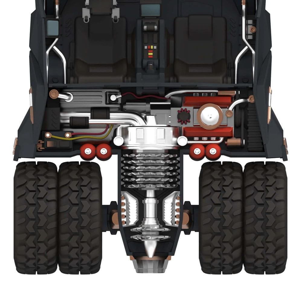 Batman 1989 Super Cyborg Veicolo Batmobile Tumbler (Full Color) 33 cm – Super7
