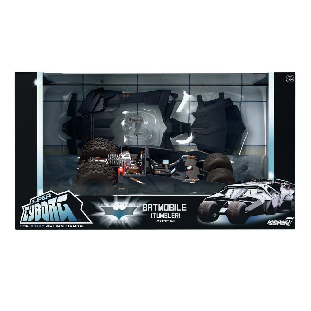 Batman 1989 Super Cyborg Veicolo Batmobile Tumbler (Full Color) 33 cm – Super7