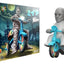 Universal Monsters Super Cycles Veicolo La Mummia di Super7 (Grigio Chiaro con Trike Blu)