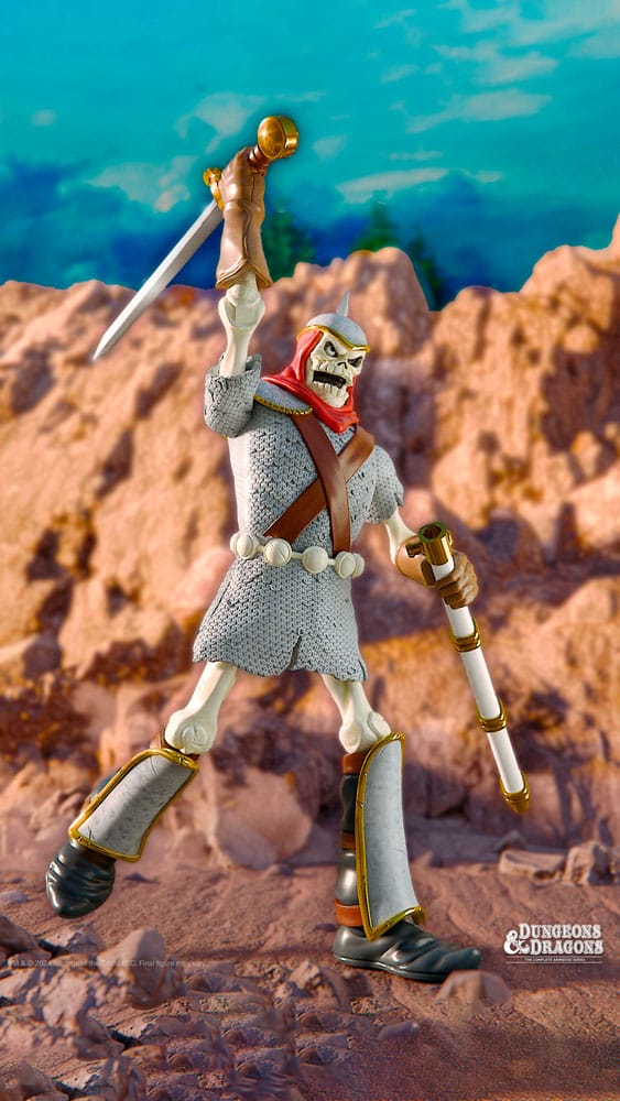 Dungeons & Dragons Ultimates Action Figure Dekkion il Guerriero Scheletro 18 cm