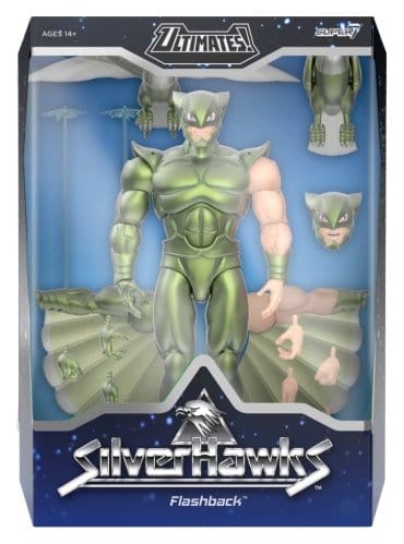 SilverHawks Ultimates Action Figure Wave 07 Flashback (Toon) - Super7