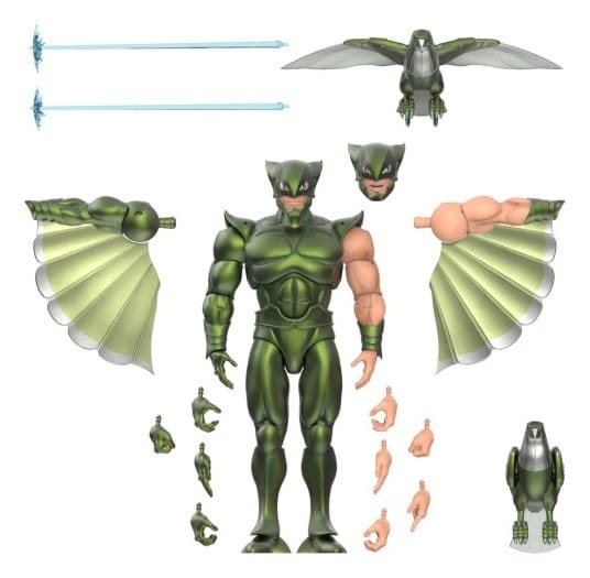SilverHawks Ultimates Action Figure Wave 07 Flashback (Toon) - Super7