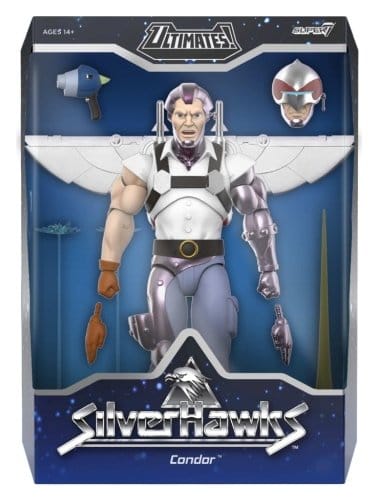 SilverHawks Ultimates Action Figure Wave 07 Condor (Toon) – Super7