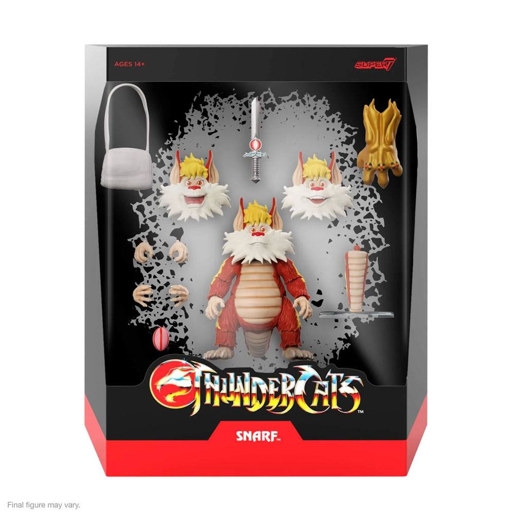 Action Figure Snarf ThunderCats ULTIMATES! Wave 7 di Super7, 18 cm