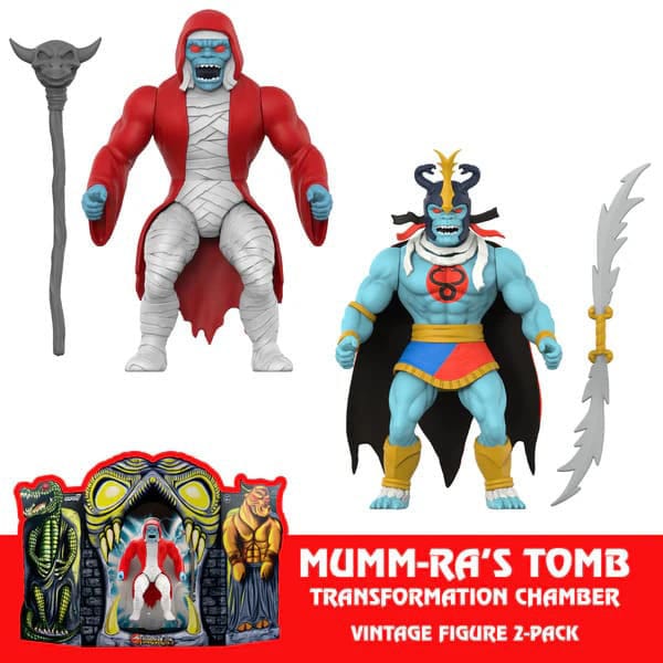 Thundercats Vintage Collection Action Figure 2-Pack Mumm-Ra's Tomb 14 cm - Super7