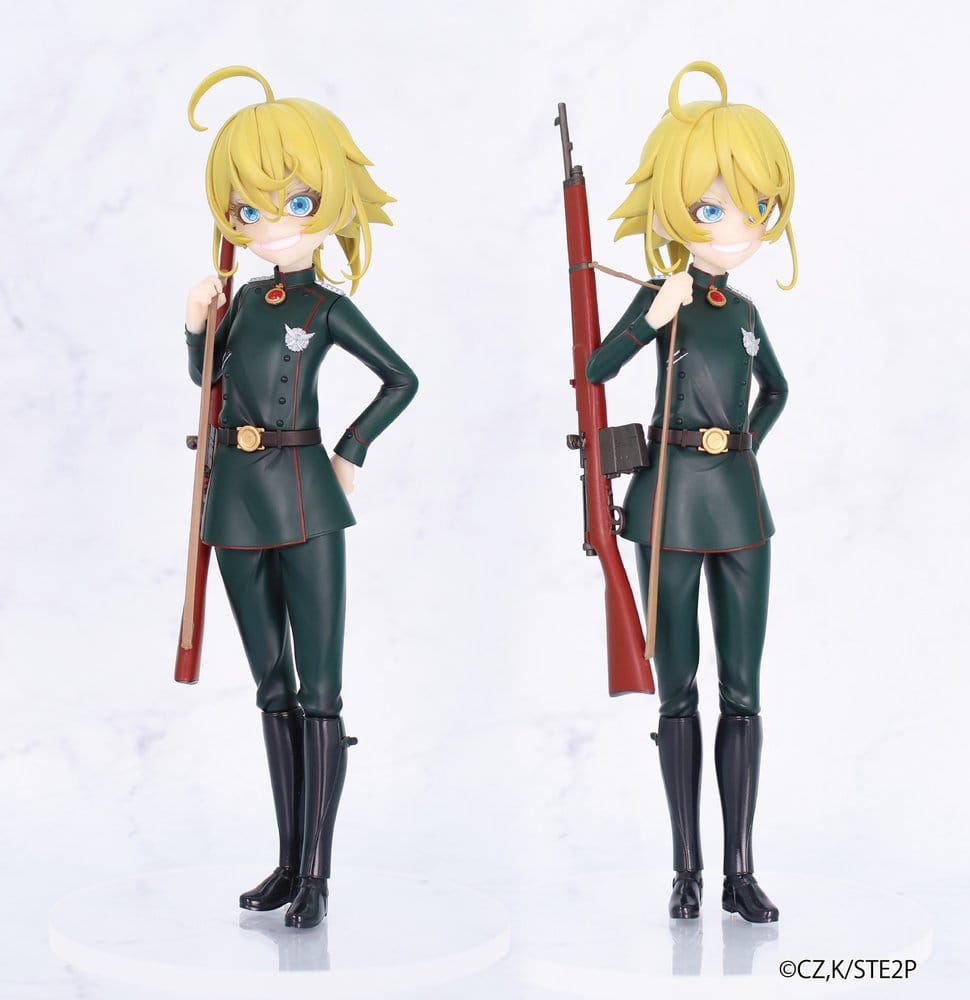 Statua in PVC di Tanya Degurechaff da The Saga of Tanya the Evil, 18 cm, System Service
