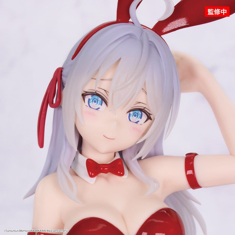 Statua PVC Alya Bunny Red Ver. 1/7 da Alya Sometimes Hides Her Feelings in Russian, 17 cm, System Service