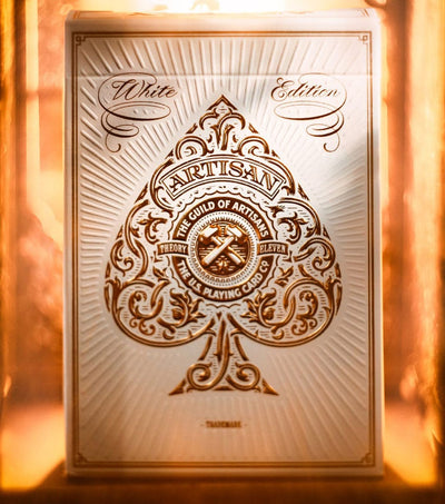 Theory11 Artisan Playing Cards White – Mazzo da Poker Premium