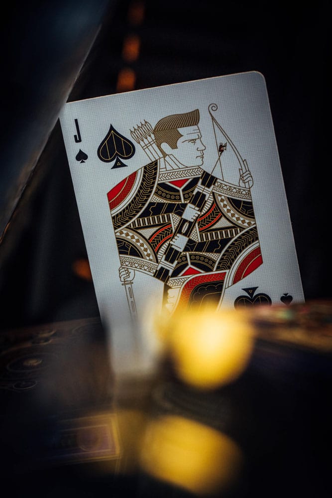 Avengers - The Infinity Saga Mazzo di Carte da Poker, Versione Rossa - Theory11