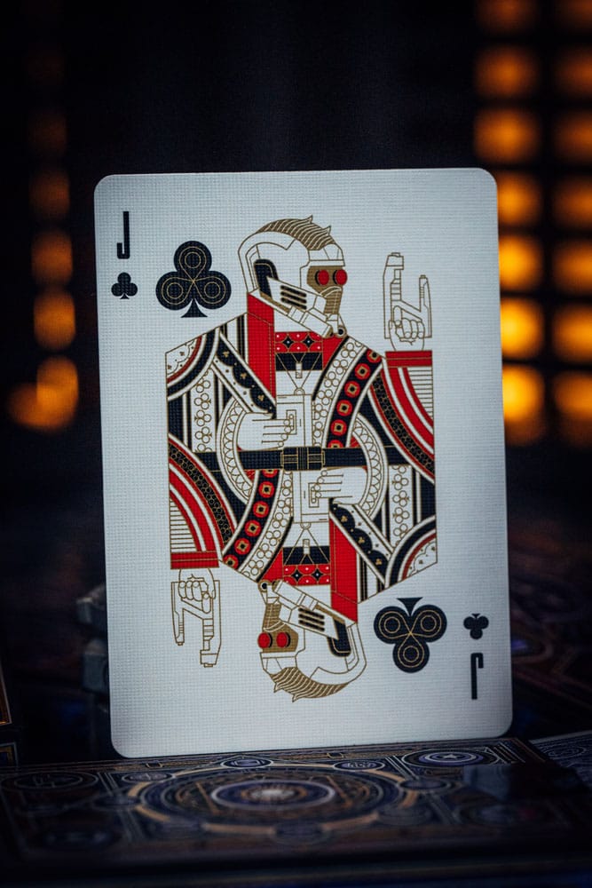 Avengers - The Infinity Saga Mazzo di Carte da Poker, Versione Rossa - Theory11
