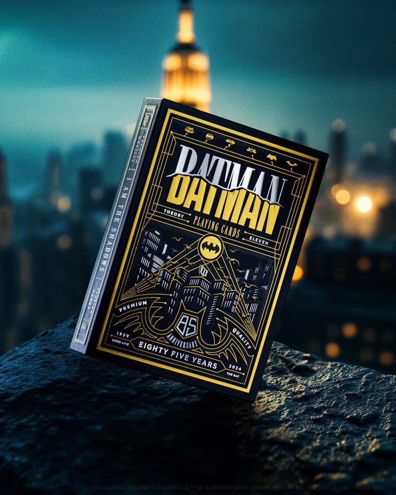 Batman 85° Anniversario – Mazzo di Carte da Poker Premium – Theory11