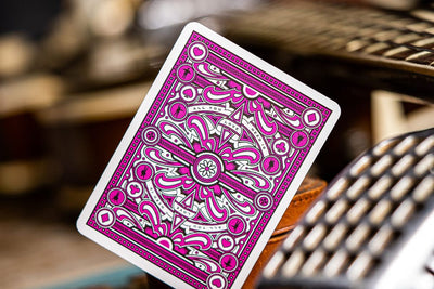 The Beatles Mazzo di Carte da Poker Rosa - Theory11
