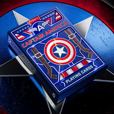 Mazzo di Carte da Gioco Captain America – Theory11
