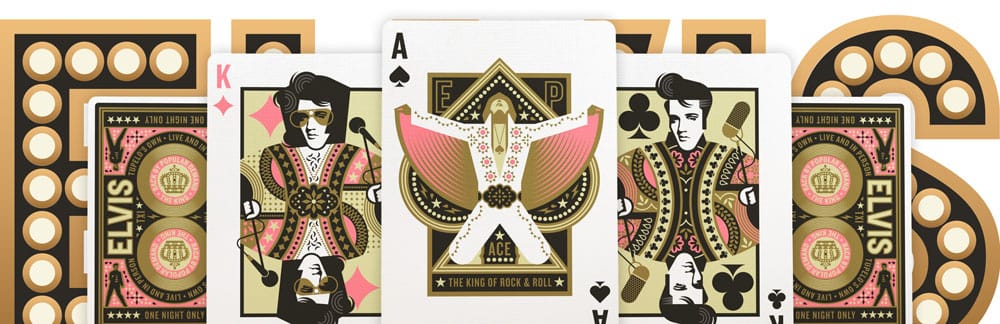Elvis Playing Cards – Mazzo da Poker Premium Theory11