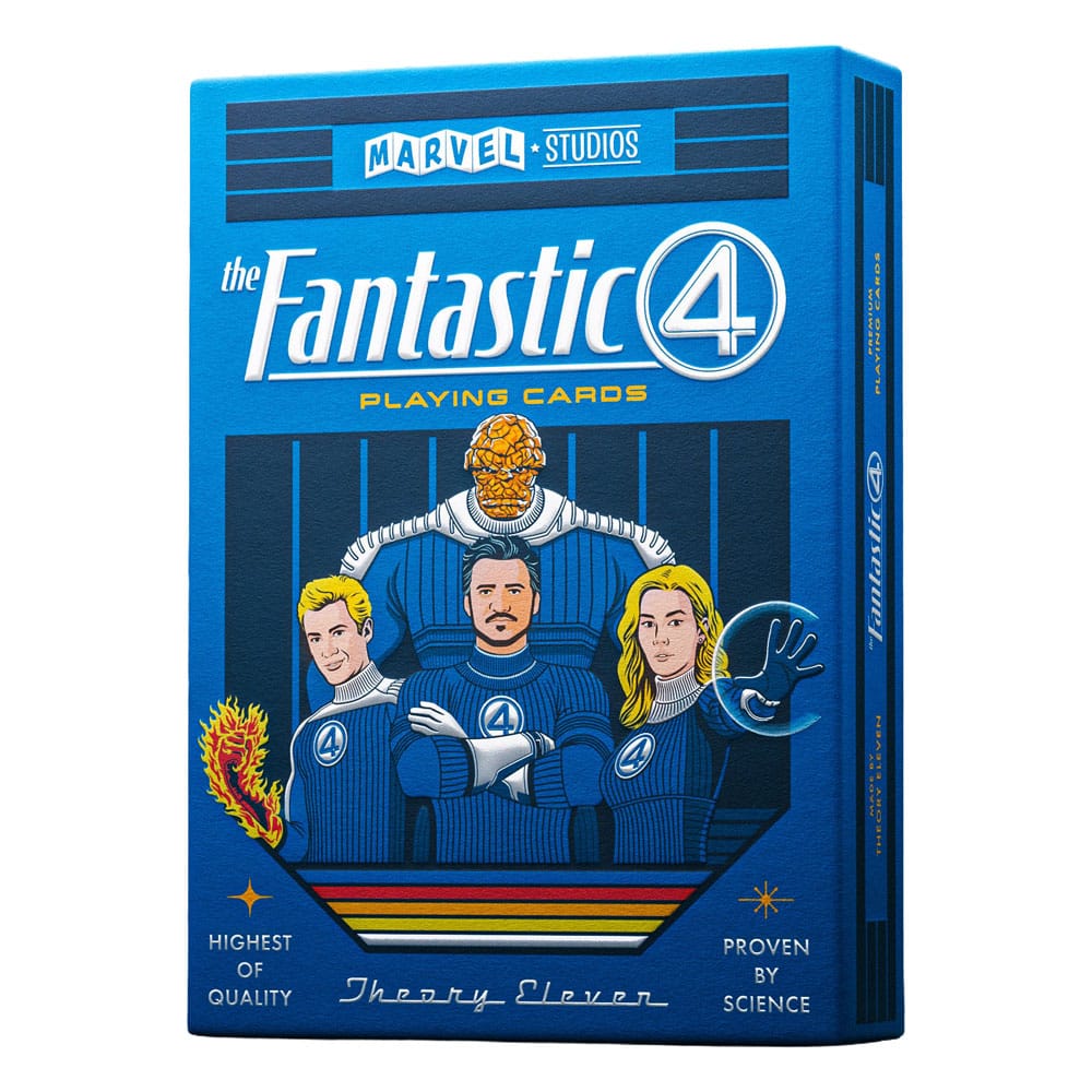 Mazzo di Carte da Poker Fantastic Four – 52 Carte – Theory11