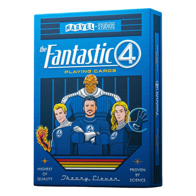 Mazzo di Carte da Poker Fantastic Four – 52 Carte – Theory11