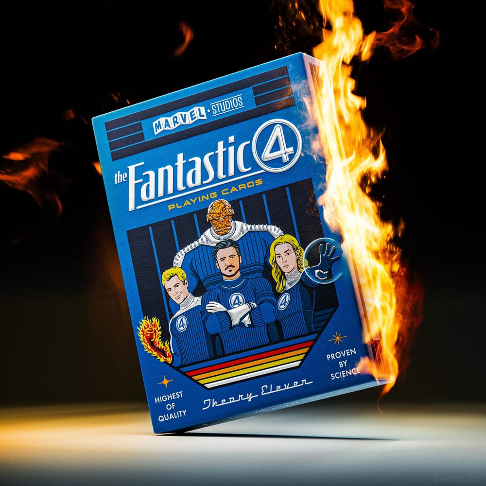 Mazzo di Carte da Poker Fantastic Four – 52 Carte – Theory11