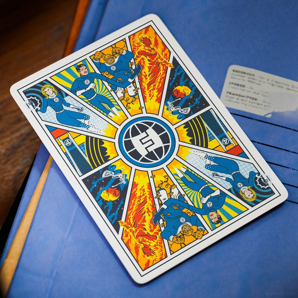Mazzo di Carte da Poker Fantastic Four – 52 Carte – Theory11