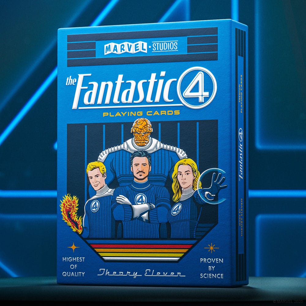 Mazzo di Carte da Poker Fantastic Four – 52 Carte – Theory11
