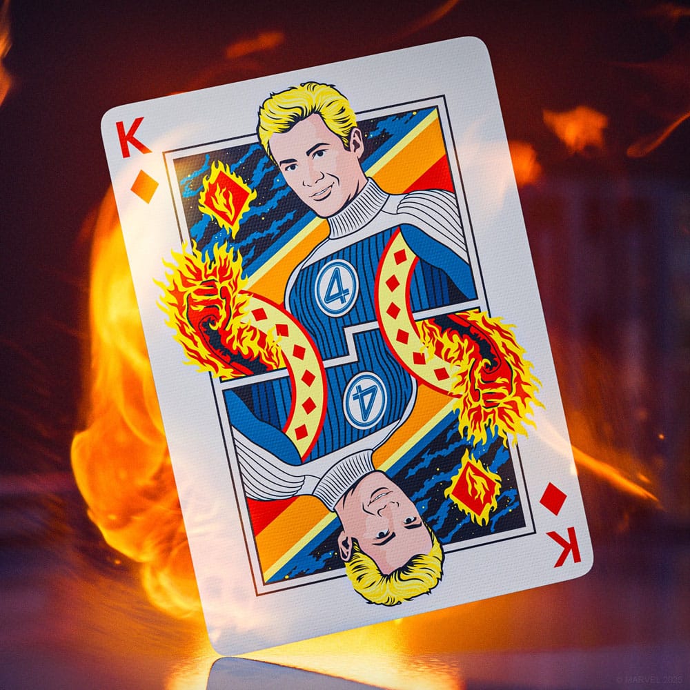 Mazzo di Carte da Poker Fantastic Four – 52 Carte – Theory11
