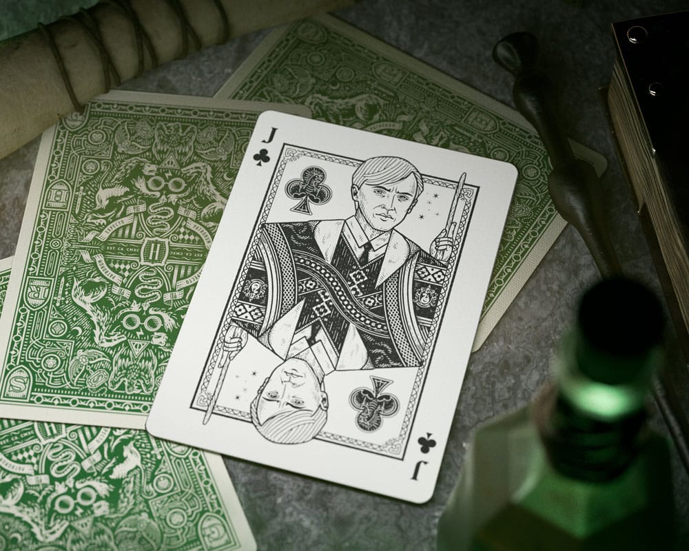 Harry Potter Mazzo di Carte da Poker Verde - Theory11