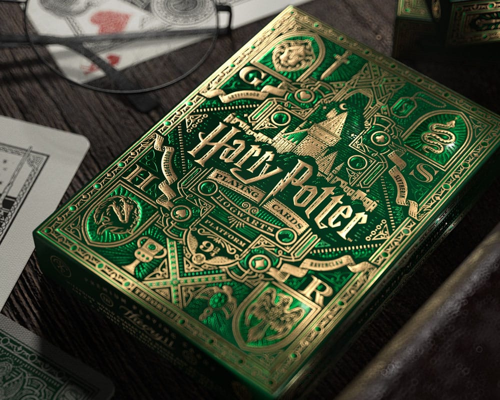 Harry Potter Mazzo di Carte da Poker Verde - Theory11