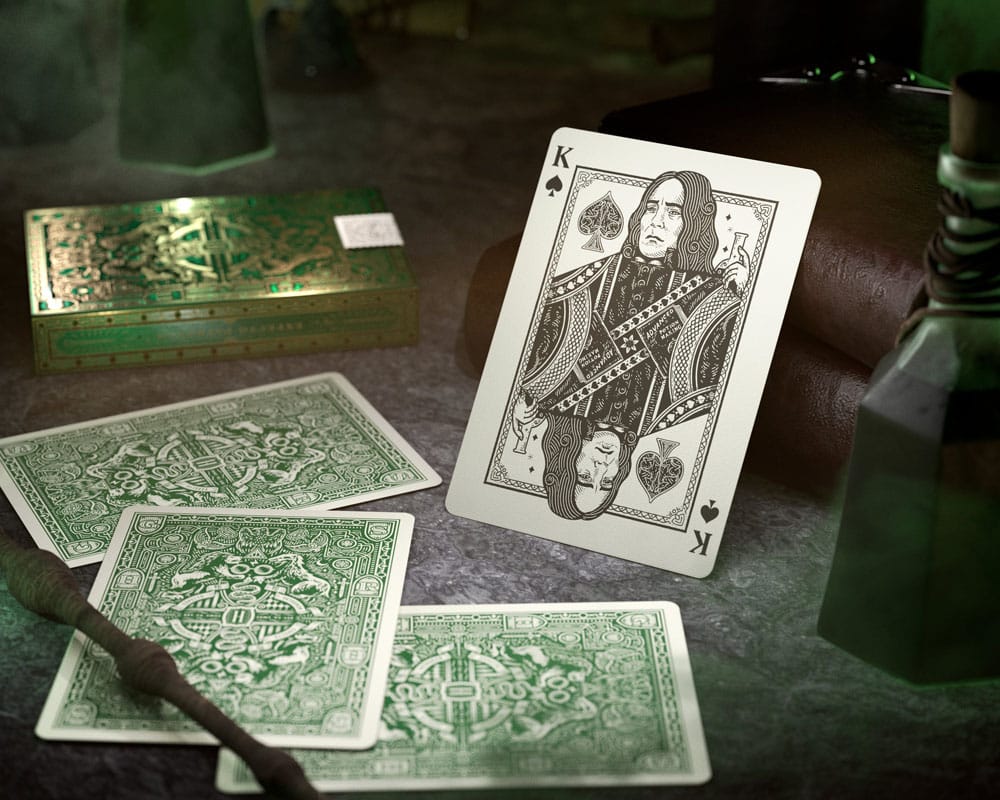 Harry Potter Mazzo di Carte da Poker Verde - Theory11